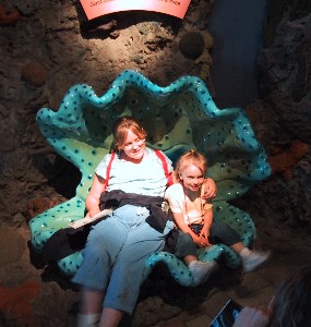[Picture of Alyssa & Ella in Monterey Bay Aquarium]